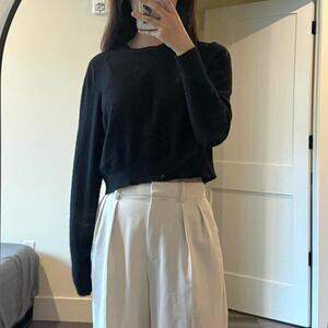 Cos cropped cashmere sweater gently
